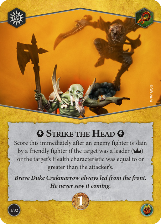 Strike the Head